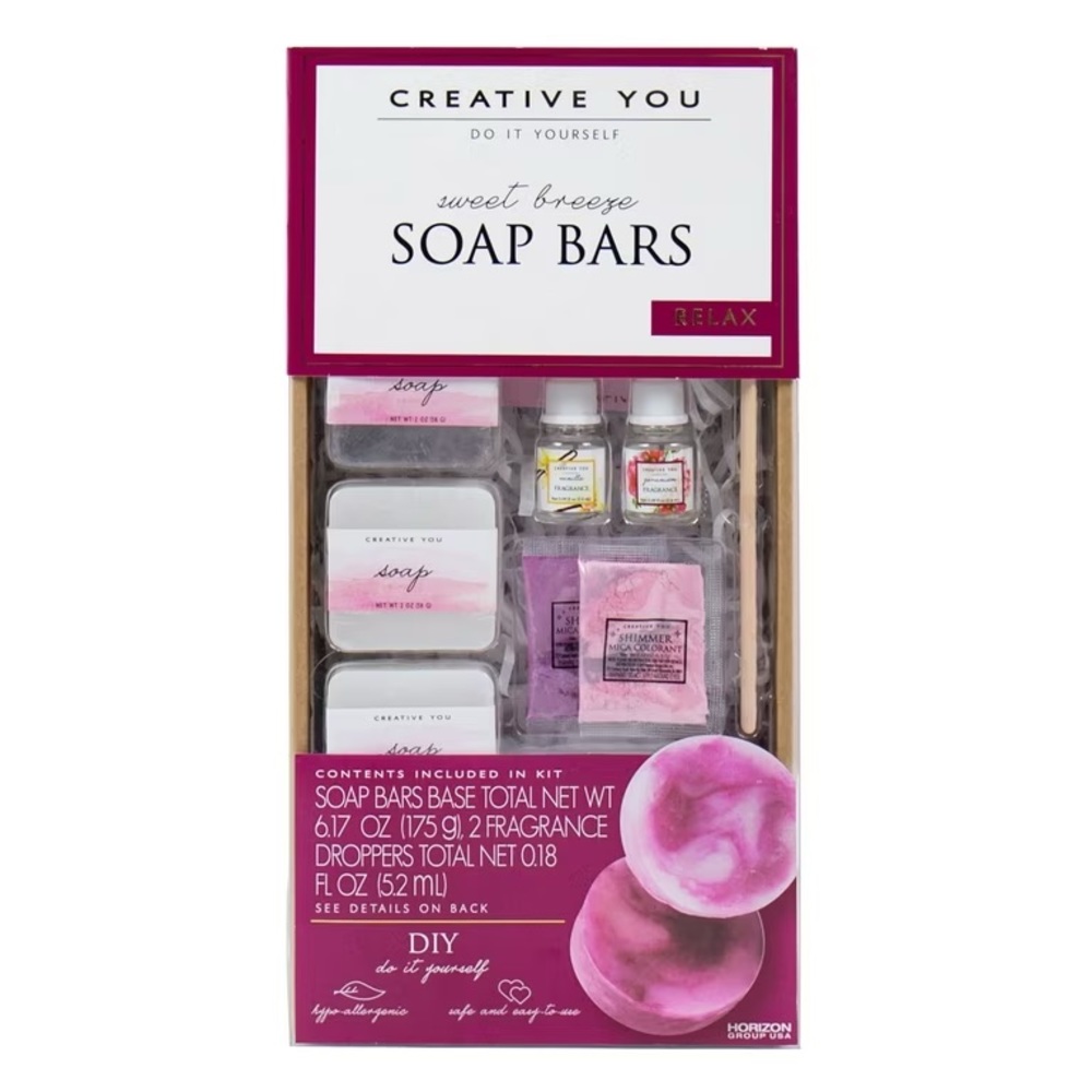 Creative You D.I.Y. Multicolored Sweet Breeze Soap KIT NEW